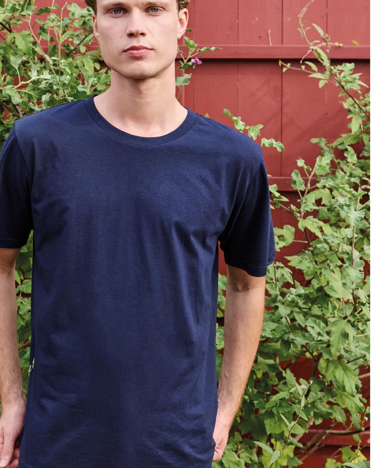 Unisex Workwear T-Shirt in Navy aus organischer Baumwolle